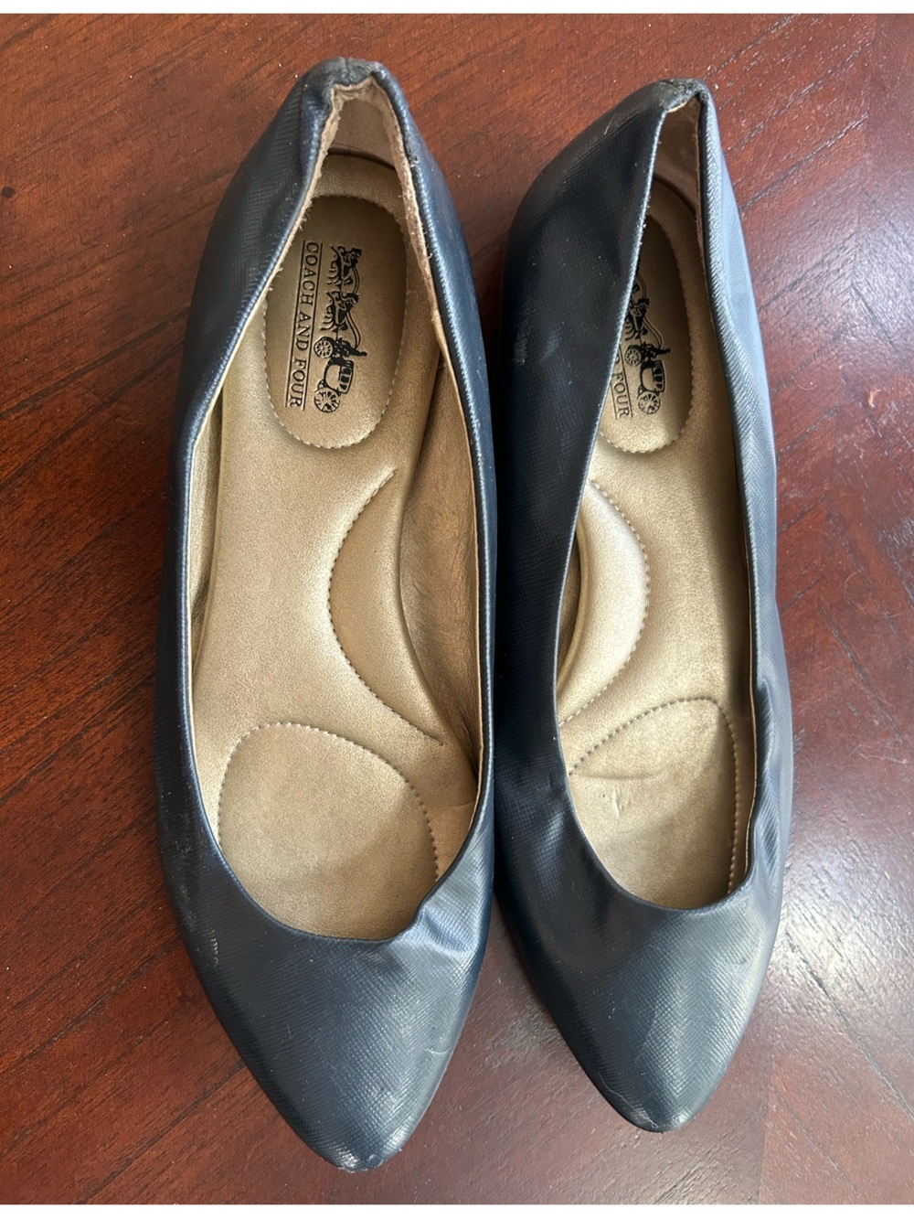 Coach and Four Black Women’s Ballet Flats size 8
